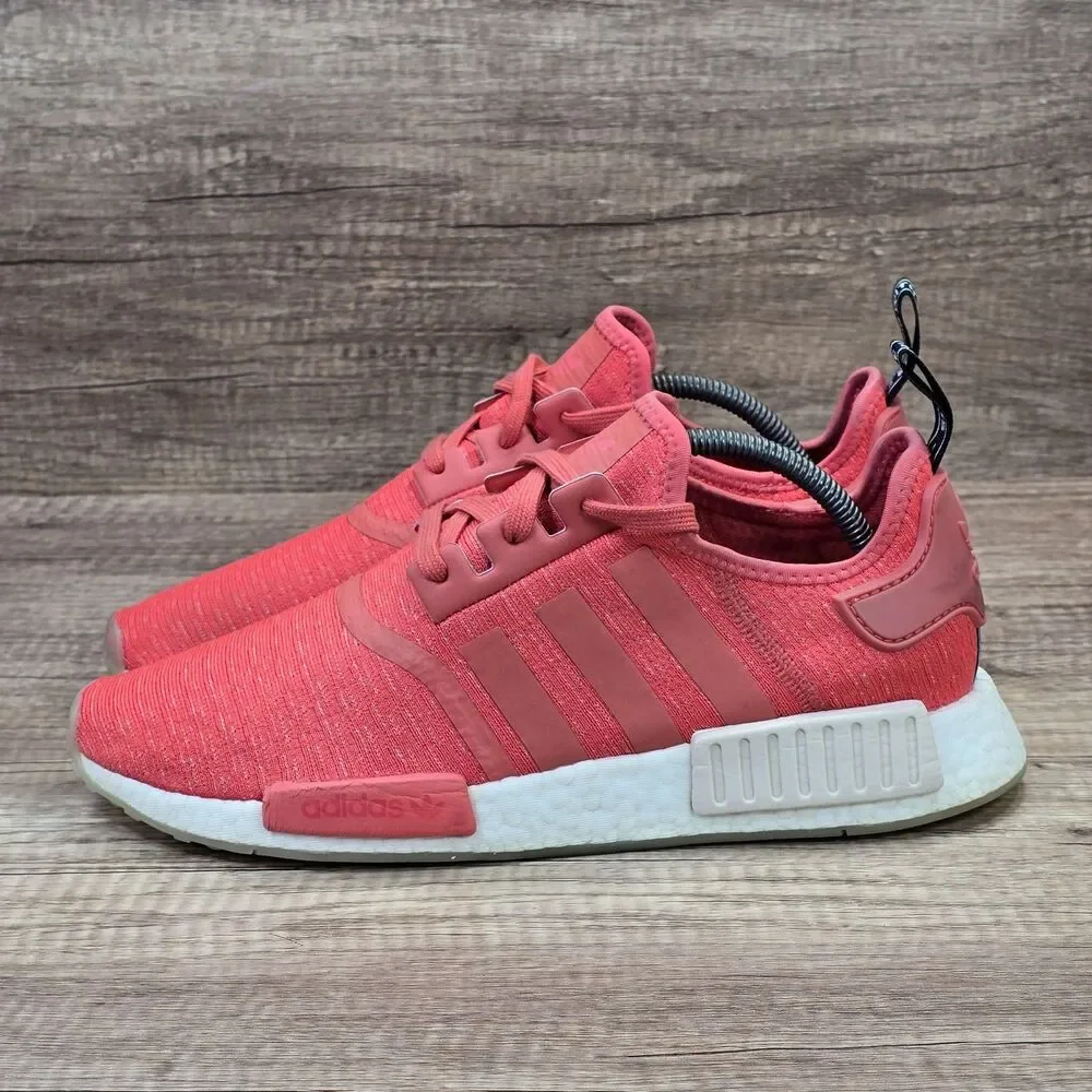 Adidas NMD_R1 Women's Size 11 Men's Sz 9.5 Trace Scarlet Running Shoes (CQ2014) - Picture 3 of 9
